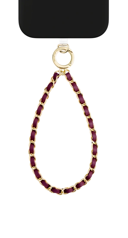 Ideal of Swedeen karoliukų riešo dirželis tefonui, Cherry Gold, 1 nuotrauka